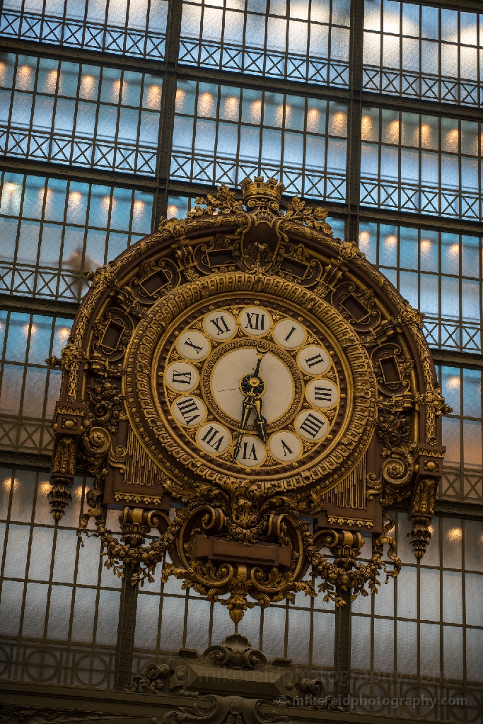 Musee Orsay Interior Clock Zeiss 85mm Otus